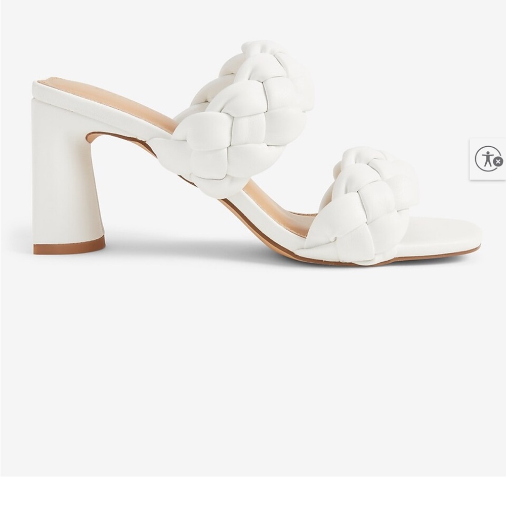 Express Braided Double Band Heeled Sandals